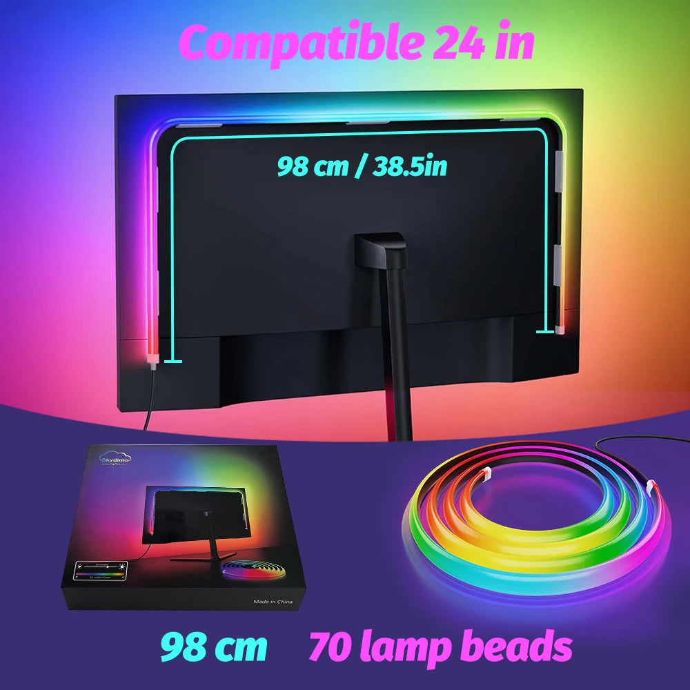 JEK SyncGlow™ RGB Monitor Ambient Light Bar