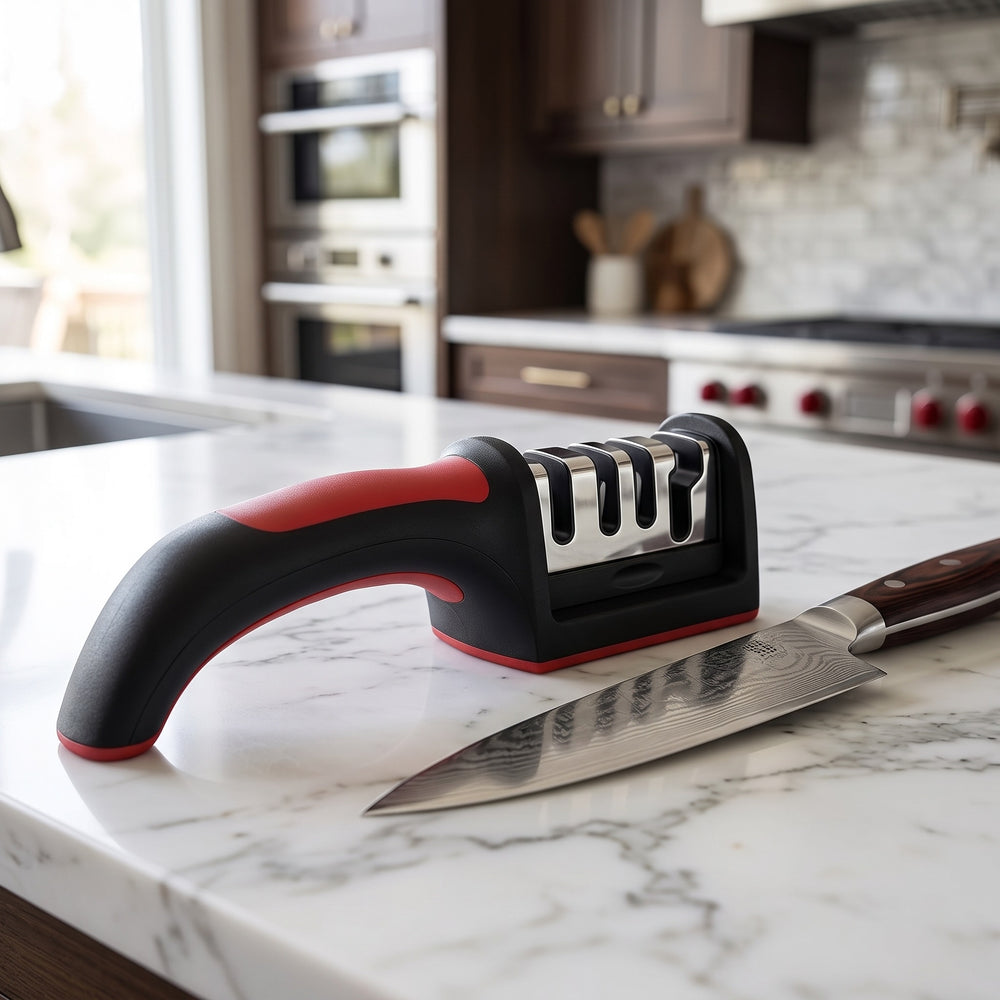 JEK EdgeMaster™ 4-Stage Professional Knife Sharpener
