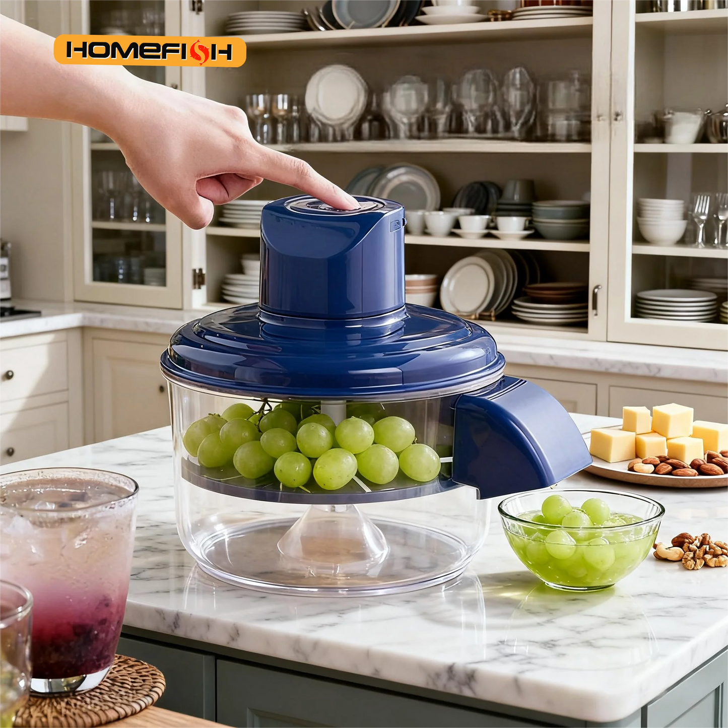 JEK PeelEase™ Hands-Free Electric Fruit & Vegetable Peeler
