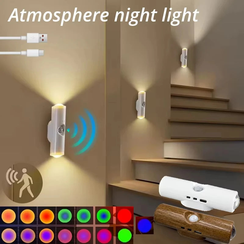 JEK AuraBeam™ RGB Motion Wall Light