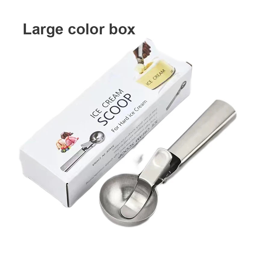 JEK ScoopPro™ Stainless Steel Ice Cream & Fruit Scoop