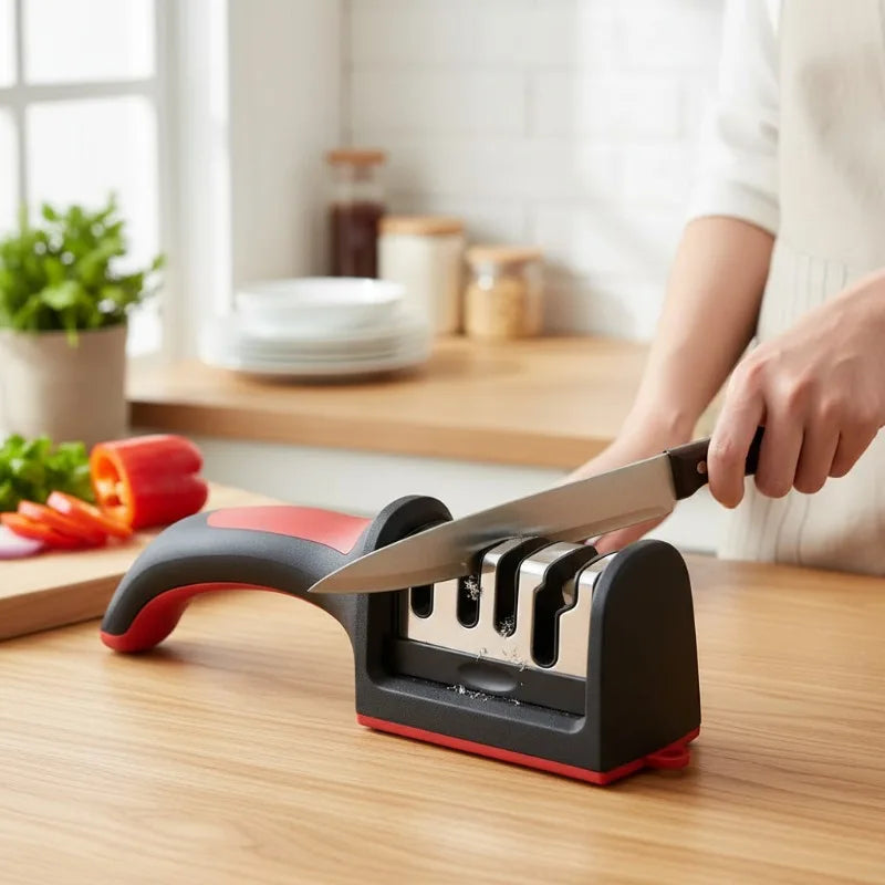 JEK EdgeMaster™ 4-Stage Professional Knife Sharpener