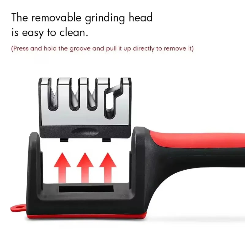 JEK EdgeMaster™ 4-Stage Professional Knife Sharpener