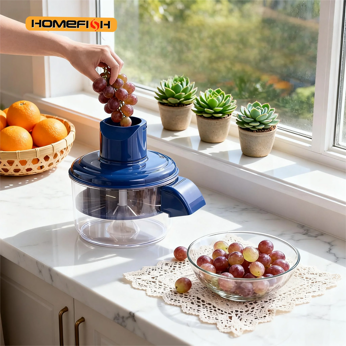 JEK PeelEase™ Hands-Free Electric Fruit & Vegetable Peeler
