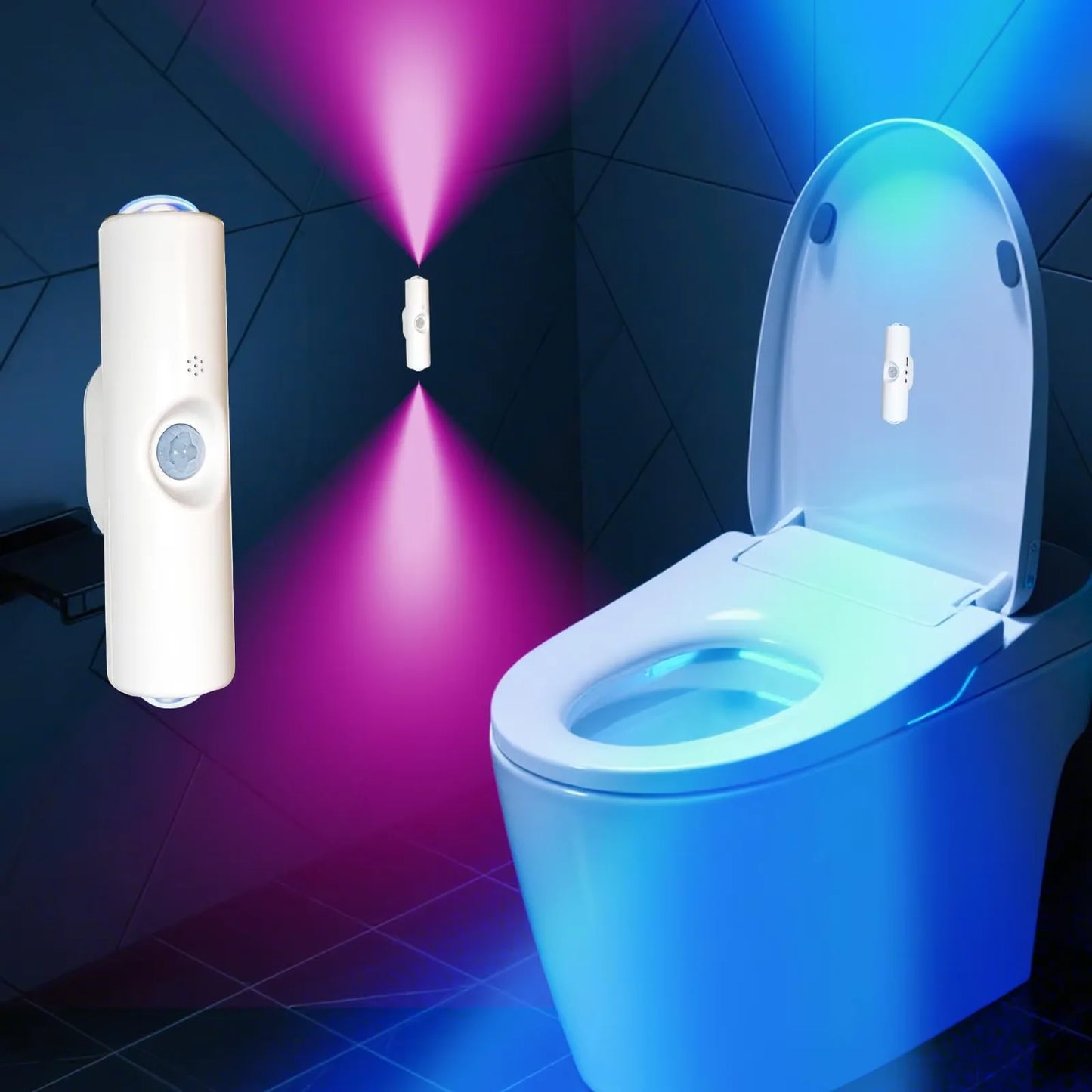 JEK AuraBeam™ RGB Motion Wall Light