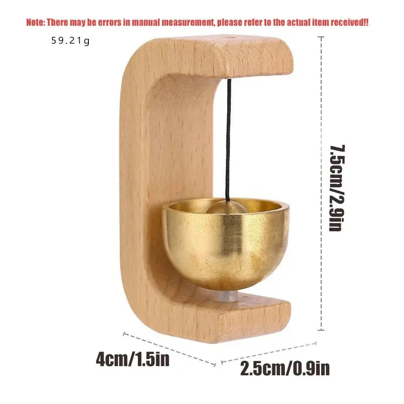 JEK ZenChime™ Japanese-Style Wooden Door Chime