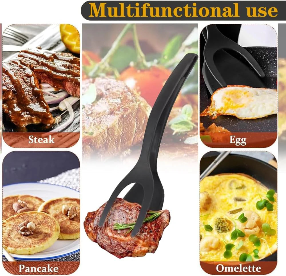JEK FlipMate™ 2-in-1 Spatula Tongs