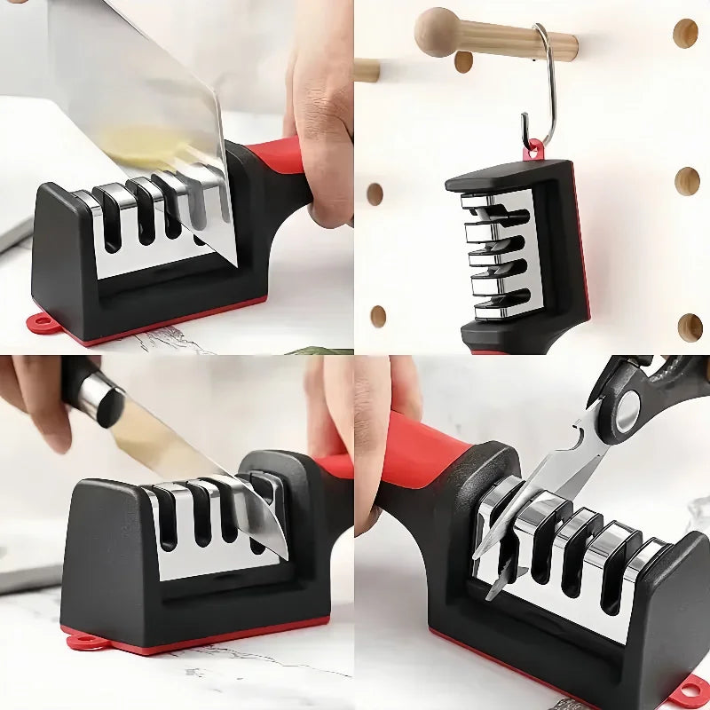 JEK EdgeMaster™ 4-Stage Professional Knife Sharpener