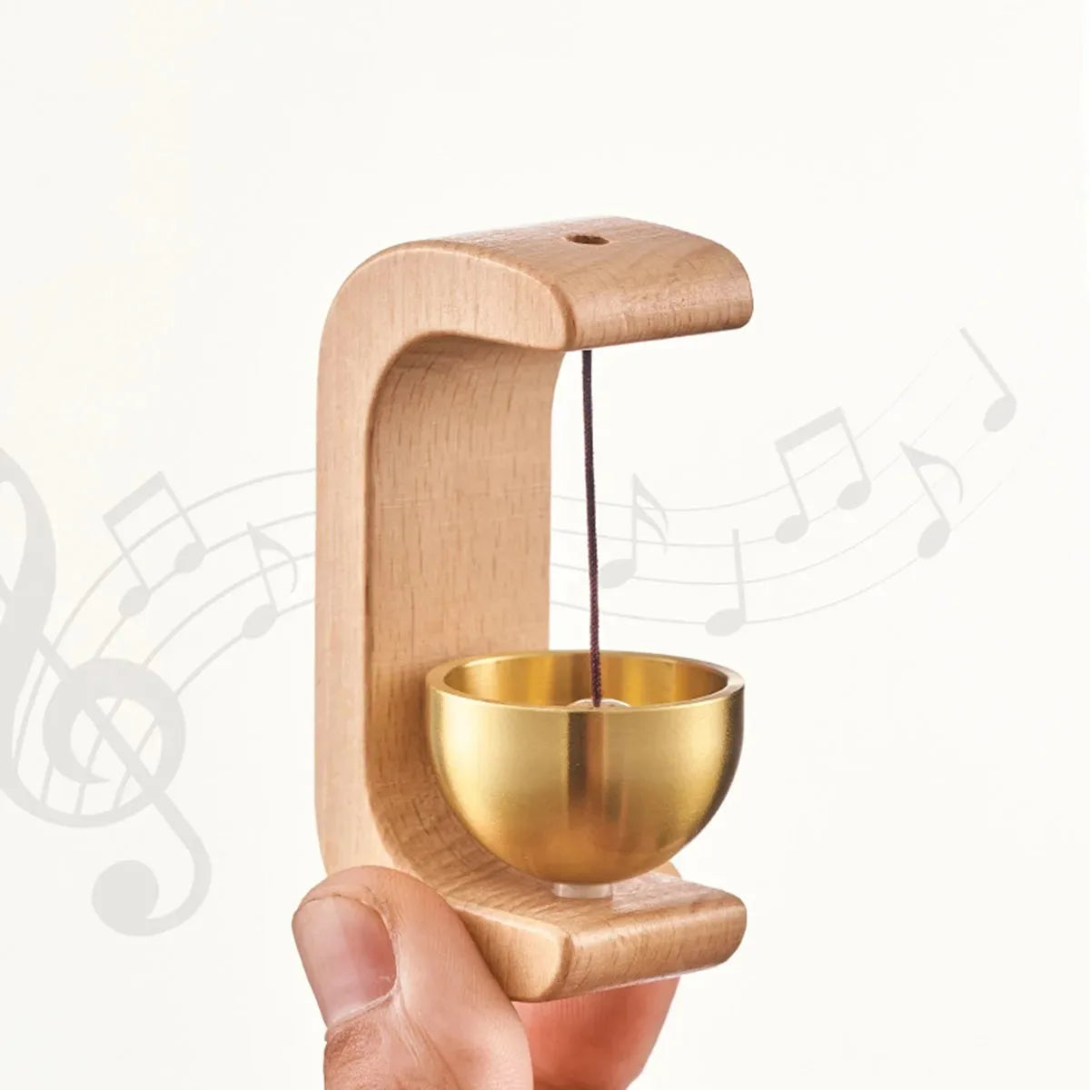 JEK ZenChime™ Japanese-Style Wooden Door Chime