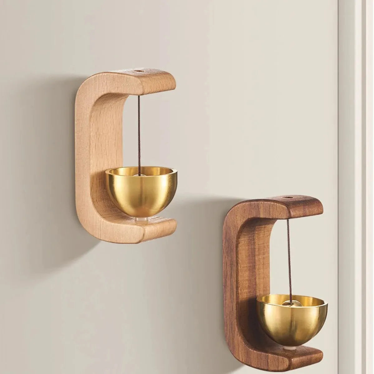 JEK ZenChime™ Japanese-Style Wooden Door Chime