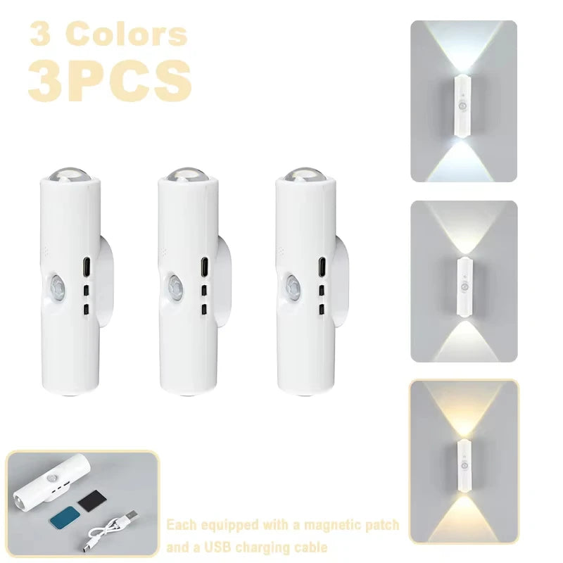 JEK AuraBeam™ RGB Motion Wall Light